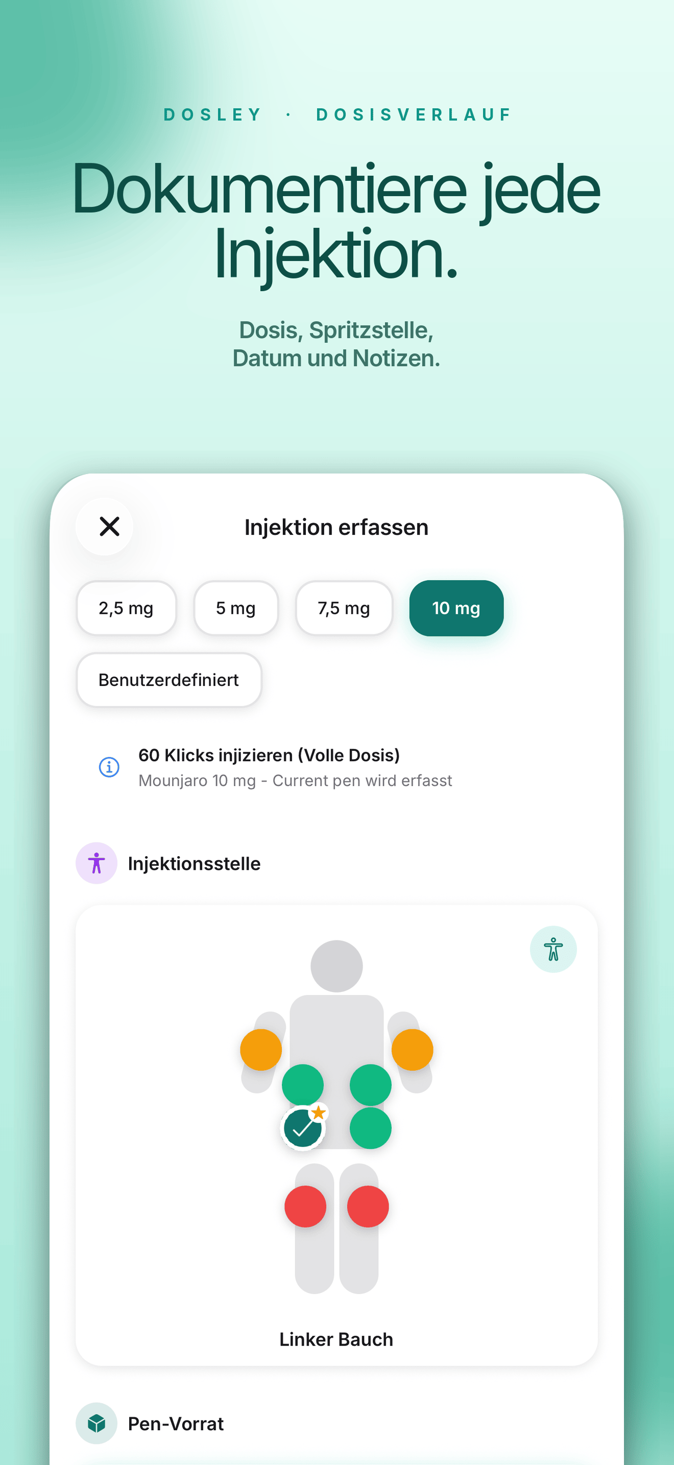 Injektionsprotokoll