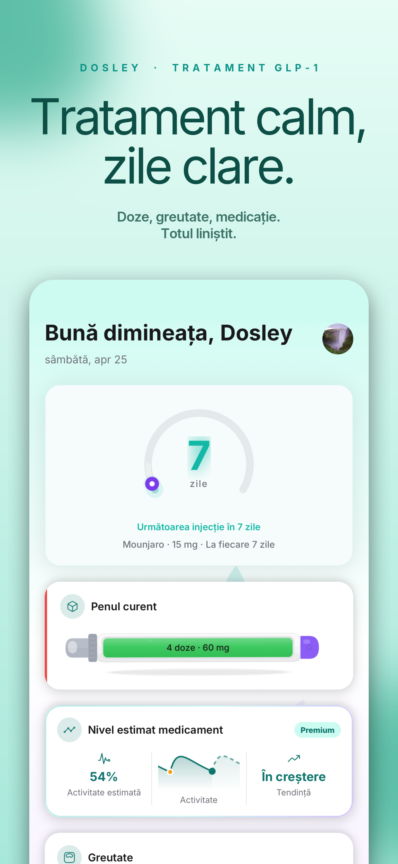 Panoul principal Dosley